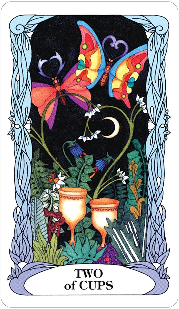 US Games Tarot Of A Moon Garden 4 US Games Tarot Of A Moon Garden
