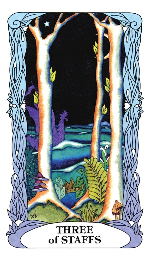 US Games Tarot Of A Moon Garden 5 US Games Tarot Of A Moon Garden