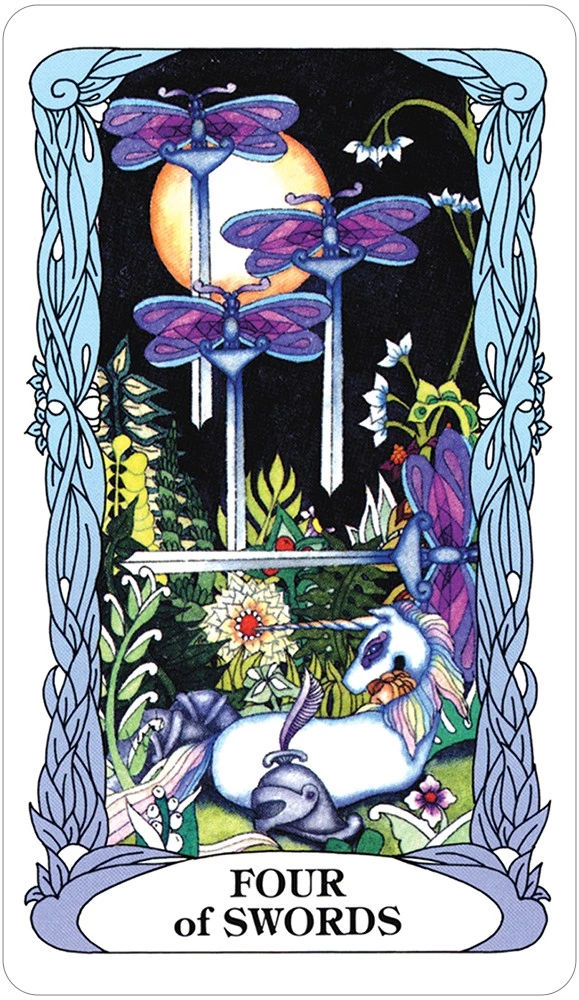 US Games Tarot Of A Moon Garden 6 US Games Tarot Of A Moon Garden