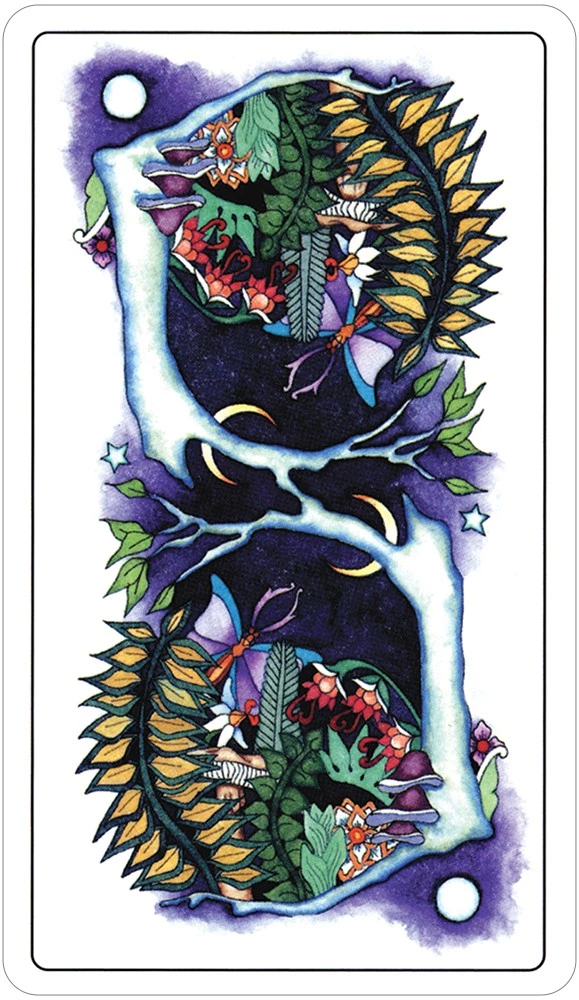 US Games Tarot Of A Moon Garden 8 US Games Tarot Of A Moon Garden