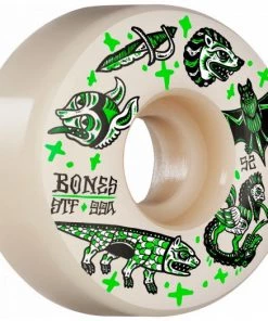 BONES DARK KNIGHTS SKATEBOARD WHEELS 52mm/99a