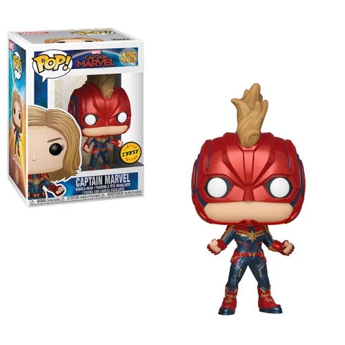 Captain Marvel (Masked Chase) 425 - Captain Marvel - Funko Pop Catalog 1 Captain Marvel (Masked Chase) 425 - Captain Marvel - Funko Pop Catalog