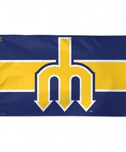 WinCraft Seattle Mariners Cooperstown 3X5 Deluxe Flag