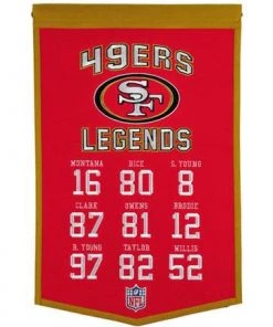 Winning Streak San Francisco 49ers Legends Banner