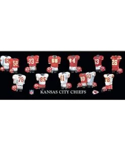 Winning Streak Catalog Kansas City Chiefs Legacy Uniform Plaque