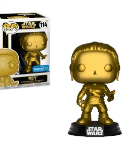Rey 114 (Gold Metallic) 114 - Star Wars - Funko Pop Catalog