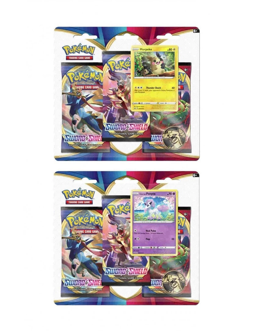 Pokemon - Sword & Shield 3 Pack 1 Pokemon - Sword & Shield 3 Pack