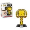 Catalog Princess Leia (Gold Chrome) 295 - Funko Pop - Star Wars