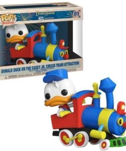 Catalog Donald Duck On The Casey Jr. Circus Train Attraction 01 - Disneyland 65th Anniversary - Funko Pop