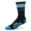For Bare Feet Carolina Panthers 4 Stripe Socks Catalog
