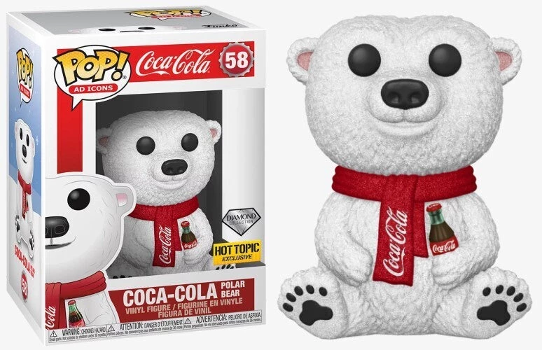 Coca-Cola Polar Bear (Diamond) 58 - Ad Icons - Funko Pop Catalog 1 Coca-Cola Polar Bear (Diamond) 58 - Ad Icons - Funko Pop Catalog