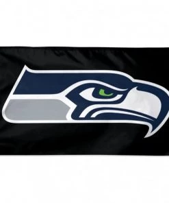 WinCraft Seattle Seahawks Black Background - 3X5 Deluxe Flag Catalog