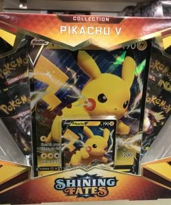 Catalog Pokemon Shining Fates Pikachu V Collection Box