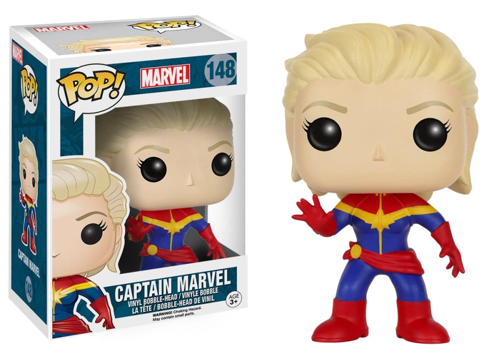 Captain Marvel Unmasked 148 - Marvel - Funko Pop Catalog 1 Captain Marvel Unmasked 148 - Marvel - Funko Pop Catalog