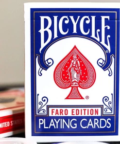 Will Roya Catalog Gilded Bicycle Faro Playing Cards (Blue) Limited Edition