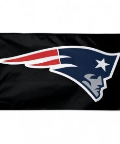 WinCraft New England Patriots Black Background - 3X5 Deluxe Flag Catalog