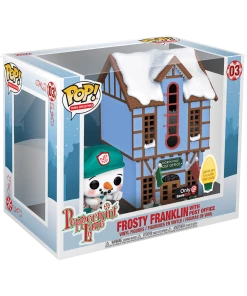 Frosty Franklin With Post Office 03 - Peppermint Lane Funko Pop