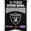 Winning Streak Oakland Raiders Super Bowl Champions Banner Catalog