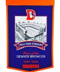 Winning Streak Denver Broncos Mile High Stadium Banner Catalog