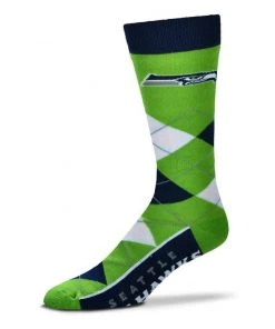 For Bare Feet Catalog Seattle Seahawks Argyle Socks