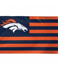 WinCraft Catalog Denver Broncos Patriotic America - 3X5 Deluxe Flag