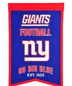 Winning Streak New York Giants Franchise Banner Catalog