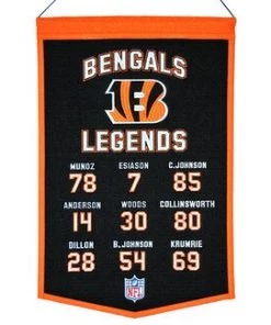 Winning Streak Cincinnati Bengals Legends Banner Catalog