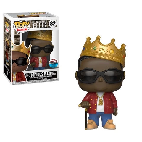 Notorious B.I.G With Crown (Red Jacket) 82 - Pop Rocks - Funko Pop Catalog 1 Notorious B.I.G With Crown (Red Jacket) 82 - Pop Rocks - Funko Pop Catalog