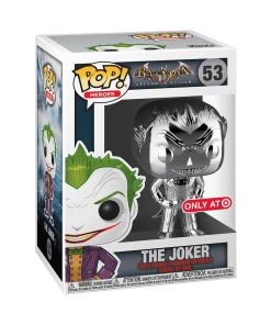 Catalog The Joker (Silver Chrome) 53 - Batman Arkham Asylum - Funko Pop