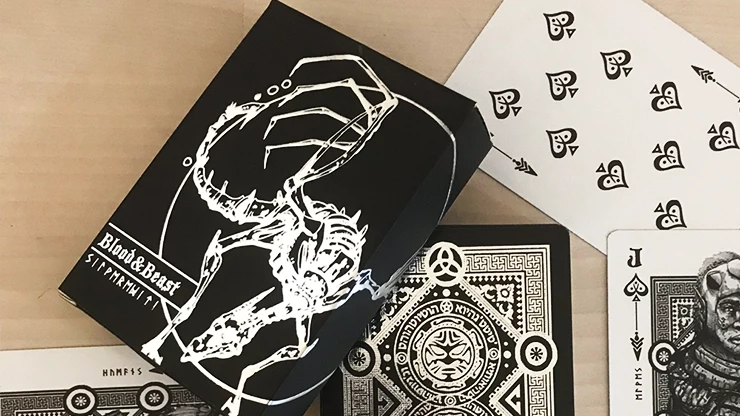 Not Specified Blood & Beast Playing Cards (Silver Gilded) Catalog 1 Not Specified Blood & Beast Playing Cards (Silver Gilded) Catalog