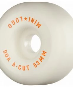 MINI LOGO HYBRID A-CUT 53mm/90A - WHITE