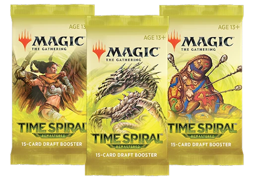 Magic The Gathering Catalog MTG - Time Spiral Sleeved Booster Pack 1 Magic The Gathering Catalog MTG - Time Spiral Sleeved Booster Pack