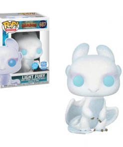 Catalog Light Fury 687 (Glitter) - How To Train Your Dragon - Funko Pop