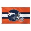 WinCraft Denver Broncos Helmet - 3X5 Deluxe Flag Catalog