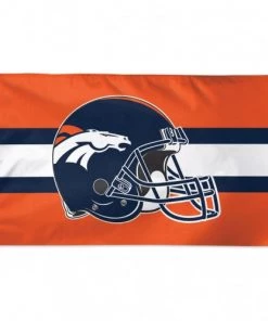 WinCraft Denver Broncos Helmet - 3X5 Deluxe Flag Catalog
