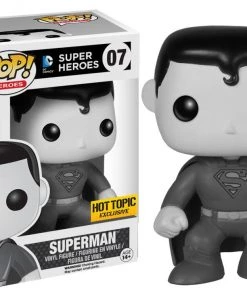Superman (Black & White) 07 - DC Super Heroes - Funko Pop