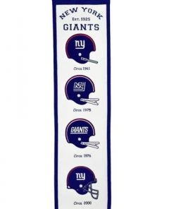 Winning Streak Catalog New York Giants Fan Favorite Heritage Banner