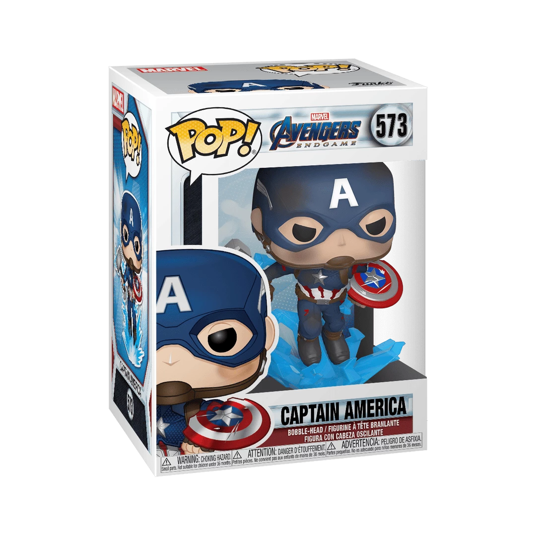 Captain America 573 - Avengers Endgame - Funko Pop 1 Captain America 573 - Avengers Endgame - Funko Pop