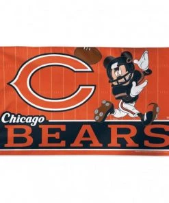 WinCraft Chicago Bears Disney Mickey Mouse - 3X5 Deluxe Flag