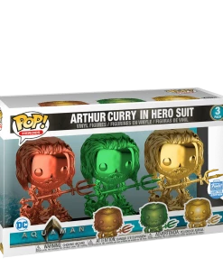 Arthur Curry In Hero Suit - 3 Pack - Funko Pop Catalog