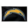 WinCraft Los Angeles Chargers Black Background 3X5 Deluxe Flag Catalog