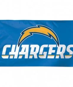 WinCraft Catalog Los Angeles Chargers Blue Background 3X5 Deluxe Flag