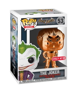 The Joker (Orange Chrome) 53 - Batman Arkham Asylum - Funko Pop