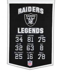 Winning Streak Oakland Raiders Legends Banner Catalog