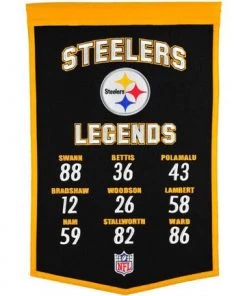 Winning Streak Pittsburgh Steelers Legends Banner
