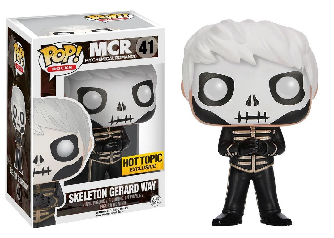 Catalog Skeleton Gerard Way 41 - MCR My Chemical Romance - Funko Pop 1 Catalog Skeleton Gerard Way 41 - MCR My Chemical Romance - Funko Pop