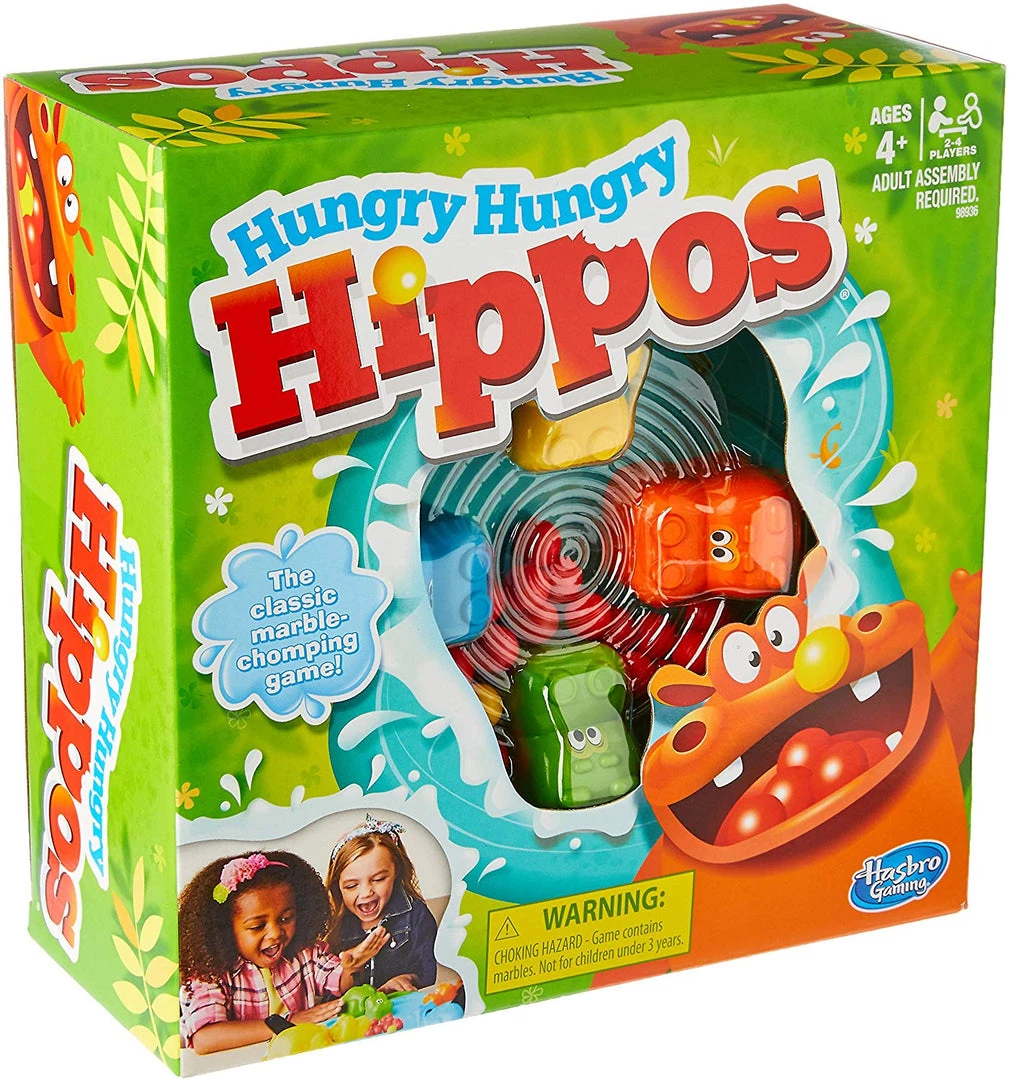 Not Specified Hungry Hungry Hippos - Hasbro 1 Not Specified Hungry Hungry Hippos - Hasbro