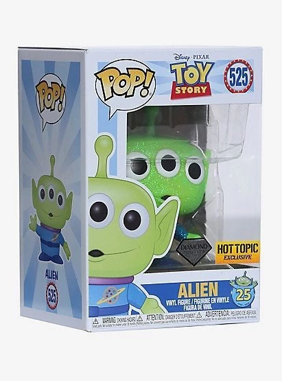 Alien (Diamond Collection) 525 - Toy Story 4 - Funko Pop 1 Alien (Diamond Collection) 525 - Toy Story 4 - Funko Pop