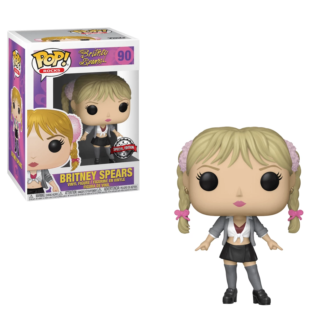 Britney Spears (Baby One More Time) 90 - Pop Rocks - Funko Pop Catalog 1 Britney Spears (Baby One More Time) 90 - Pop Rocks - Funko Pop Catalog