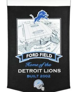 Winning Streak Detroit Lions Ford Field Stadium Banner Catalog